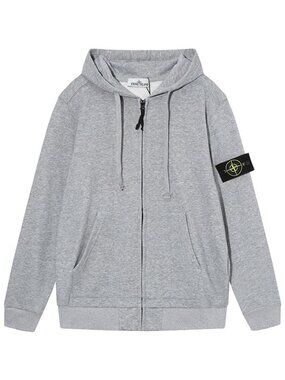 Stone Island Gray Hoodie